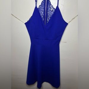 Blue IRIS dress